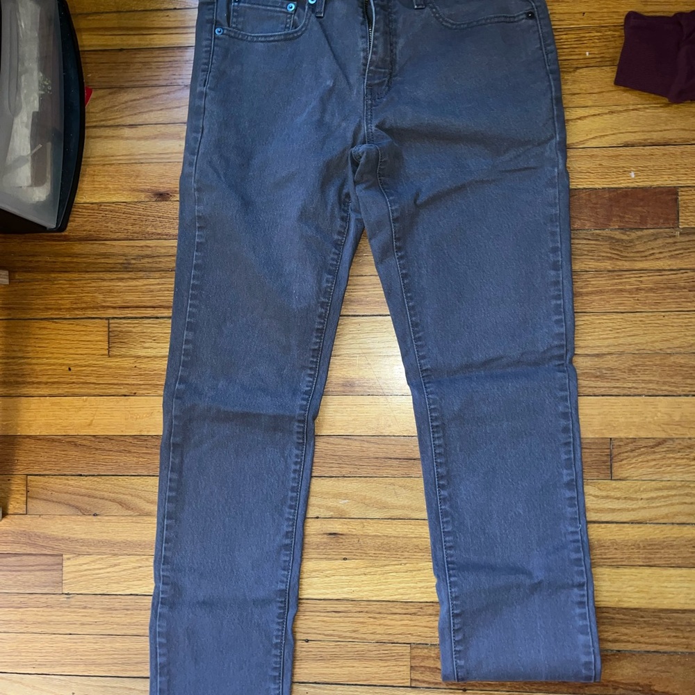 Urban Pipeline Men's Dark Gray Straight Jeans